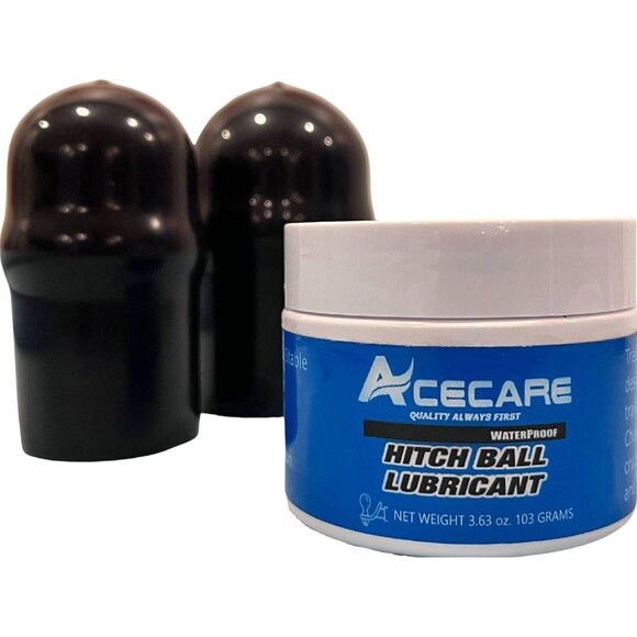 Trailer Hitch Ball Lubricant Waterproof Grease to Reduce Wear Friction w/ Covers - Picture 2 of 9